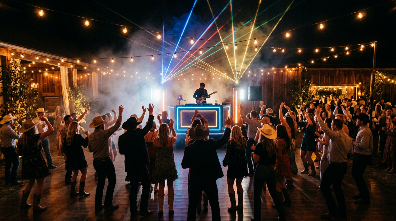 How to Mix Country and EDM at Your Wedding: The Perfect Music Flow