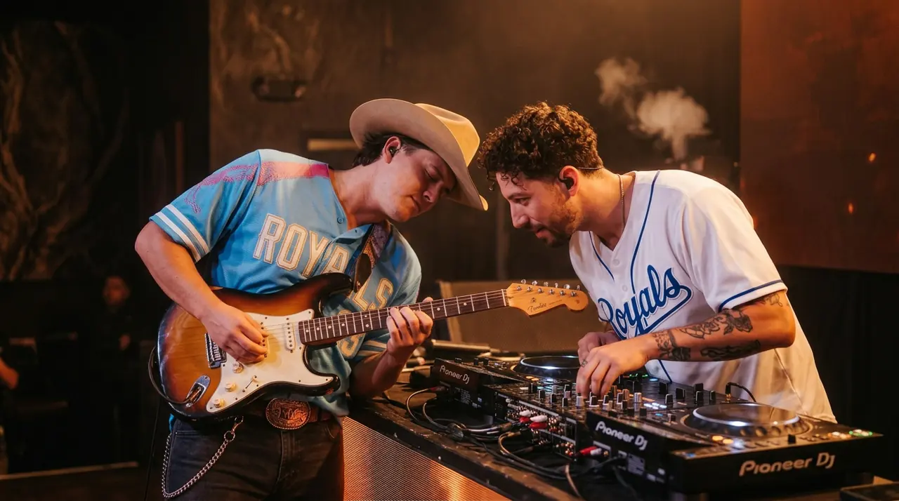 Mixmode - Jordan Miller on DJ and Kristian Cruz on live electric guitar