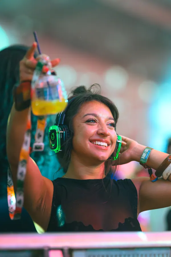 ACL 2026 Weekend 2 Sunday silent disco at the Tito's stage, photo 65 of 140 by Bryan Travers