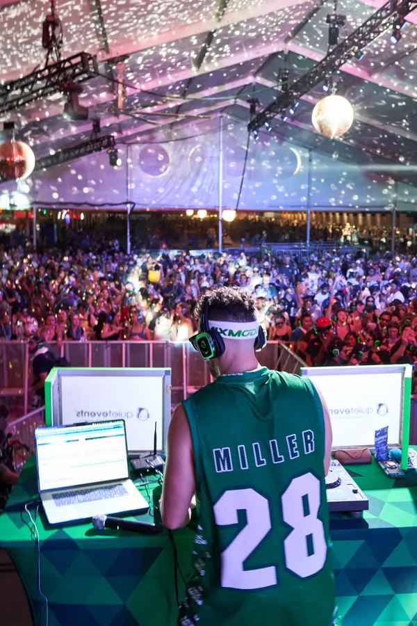 MIXMODE at the ACL 2026 Tito's stage silent disco, photo 8 of 60 by Joshua Cobos