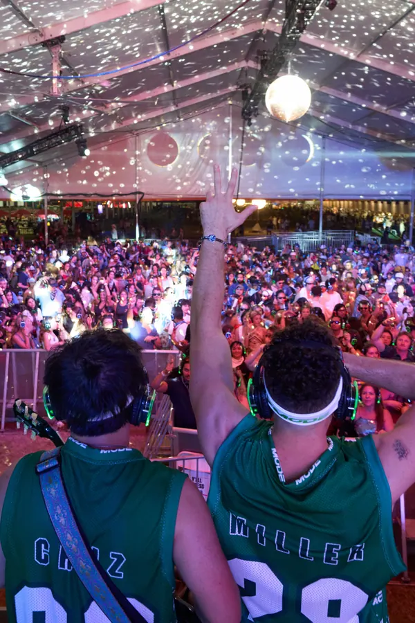 MIXMODE at the ACL 2026 Tito's stage silent disco, photo 16 of 60 by Joshua Cobos
