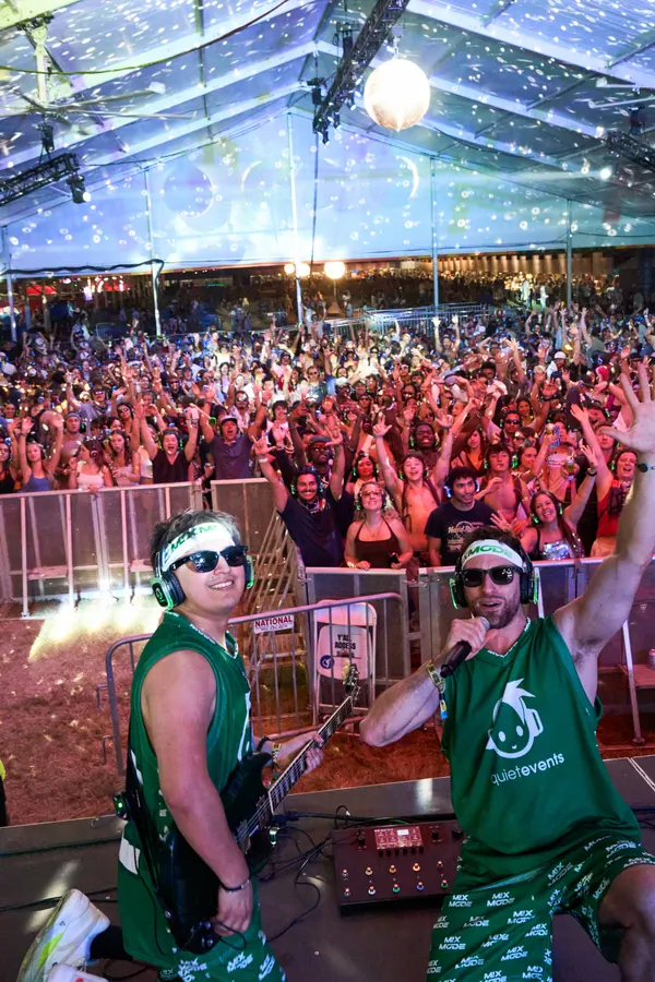 MIXMODE at the ACL 2026 Tito's stage silent disco, photo 18 of 60 by Joshua Cobos