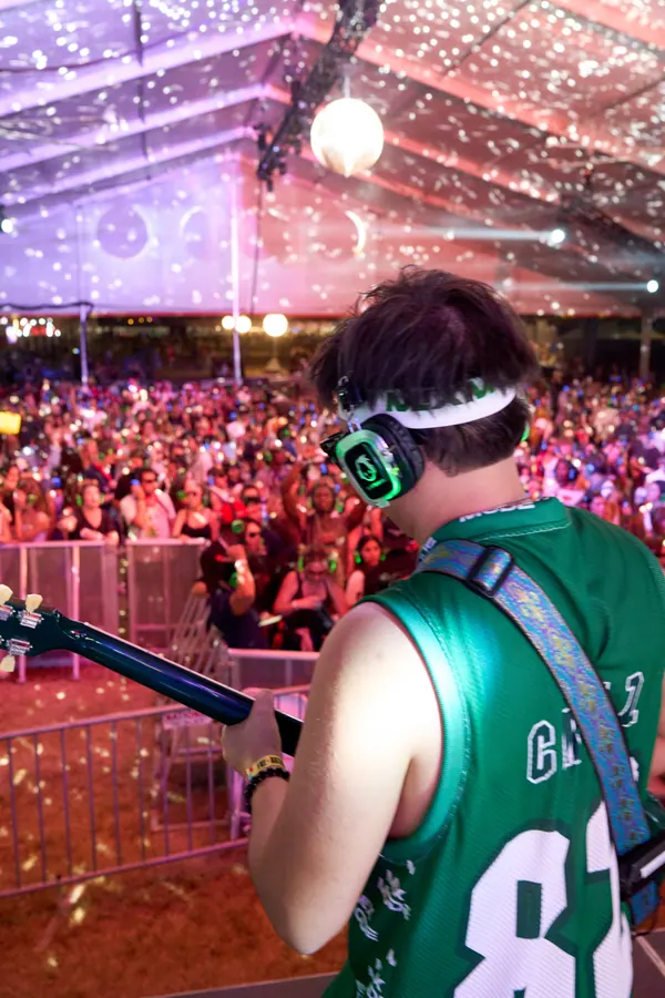 MIXMODE at the ACL 2026 Tito's stage silent disco, photo 50 of 60 by Joshua Cobos