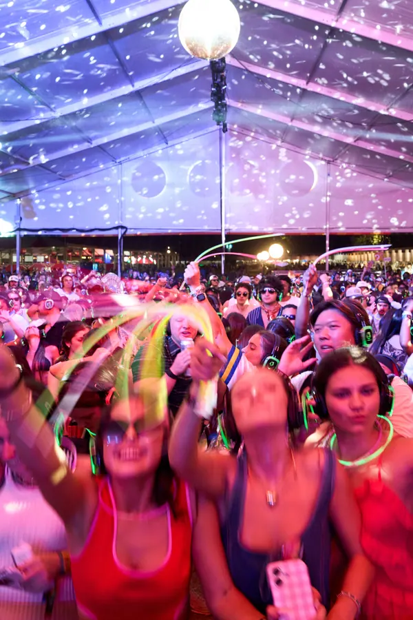 MIXMODE at the ACL 2026 Tito's stage silent disco, photo 58 of 60 by Joshua Cobos