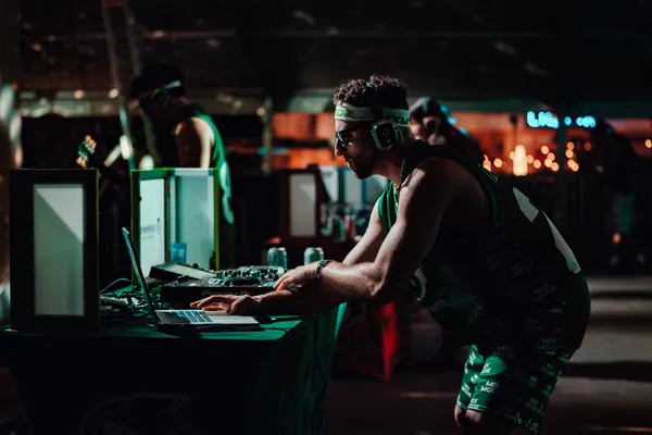 MIXMODE on the Tito's stage silent disco at ACL 2026, photo 3 of 24 by Sam Wilkinson