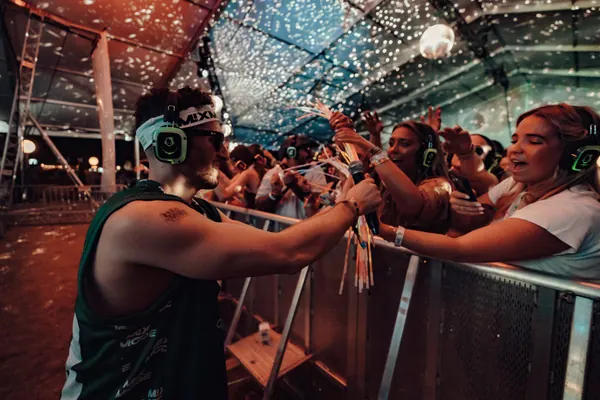 MIXMODE on the Tito's stage silent disco at ACL 2026, photo 6 of 24 by Sam Wilkinson