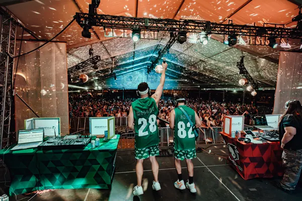 MIXMODE on the Tito's stage silent disco at ACL 2026, photo 8 of 24 by Sam Wilkinson