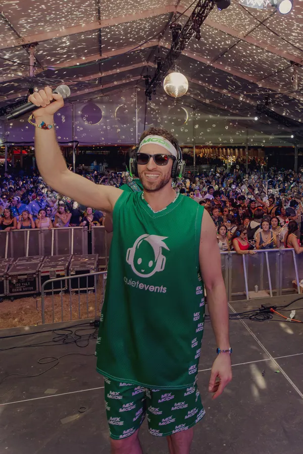 MIXMODE on the Tito's stage silent disco at ACL 2026, photo 9 of 24 by Sam Wilkinson