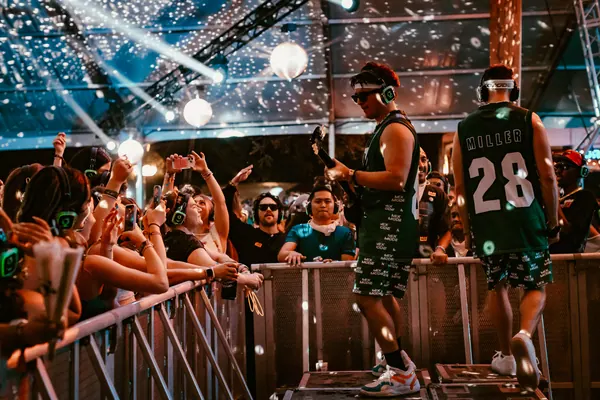 MIXMODE on the Tito's stage silent disco at ACL 2026, photo 16 of 24 by Sam Wilkinson