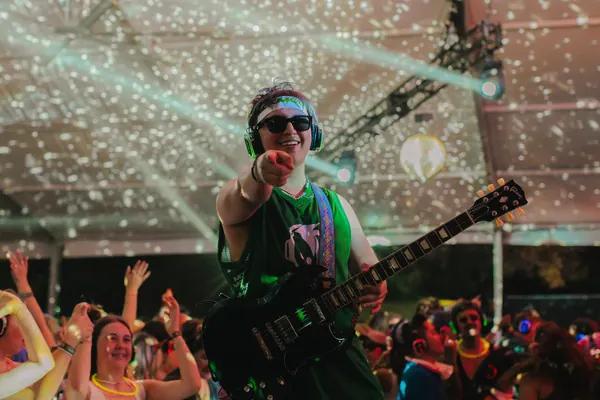 MIXMODE on the Tito's stage silent disco at ACL 2026, photo 17 of 24 by Sam Wilkinson