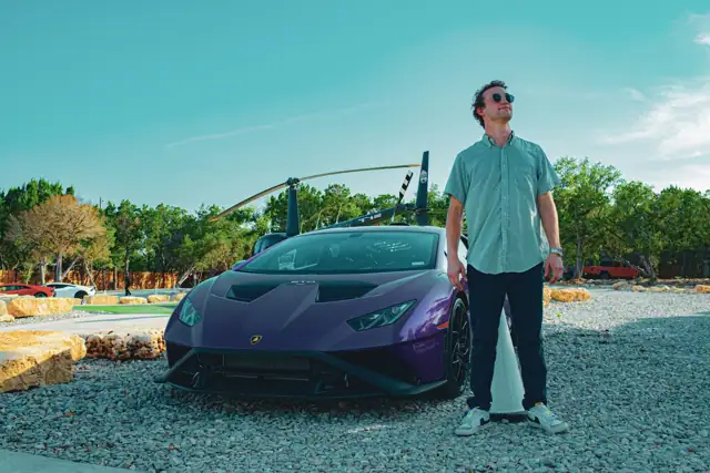 Lamborghini Revuelto launch party in Austin, 2023, with Jordan Miller DJing, photo 29