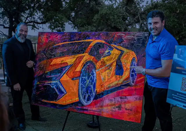 Lamborghini Revuelto launch party in Austin, 2023, with Jordan Miller DJing, photo 57