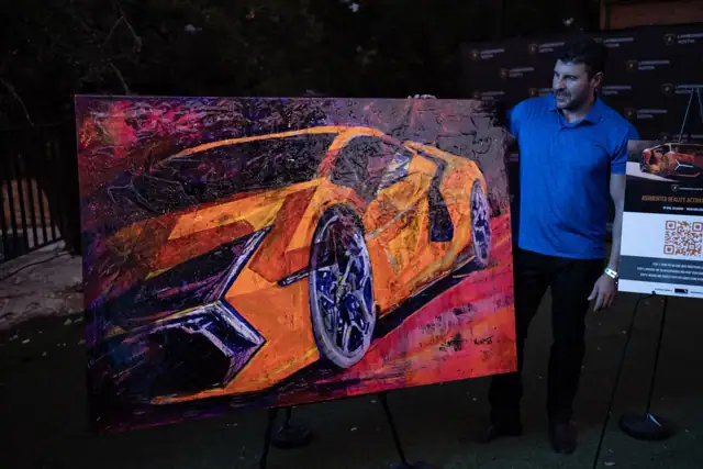 Lamborghini Revuelto launch party in Austin, 2023, with Jordan Miller DJing, photo 59