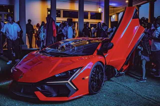 Lamborghini Revuelto launch party in Austin, 2023, with Jordan Miller DJing, photo 66