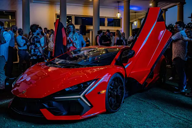 Lamborghini Revuelto launch party in Austin, 2023, with Jordan Miller DJing, photo 67