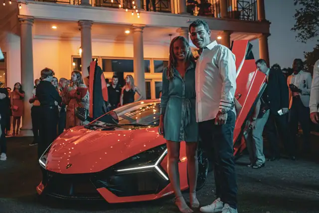 Lamborghini Revuelto launch party in Austin, 2023, with Jordan Miller DJing, photo 71