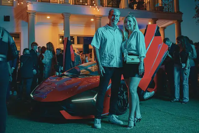 Lamborghini Revuelto launch party in Austin, 2023, with Jordan Miller DJing, photo 73
