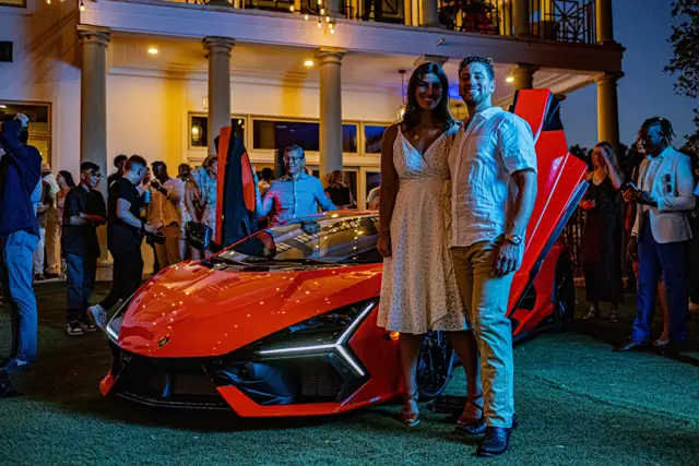 Lamborghini Revuelto launch party in Austin, 2023, with Jordan Miller DJing, photo 74