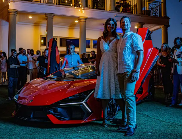 Lamborghini Revuelto launch party in Austin, 2023, with Jordan Miller DJing, photo 76