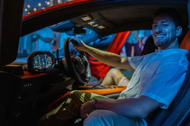 Lamborghini Revuelto launch party in Austin, 2023, with Jordan Miller DJing, photo 81
