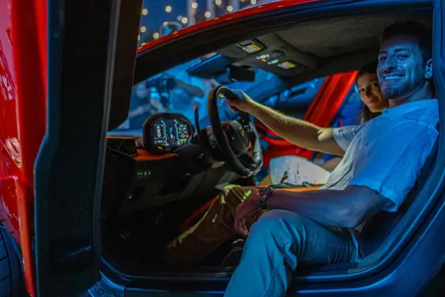 Lamborghini Revuelto launch party in Austin, 2023, with Jordan Miller DJing, photo 83