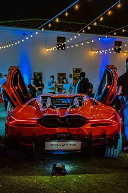 Lamborghini Revuelto launch party in Austin, 2023, with Jordan Miller DJing, photo 88