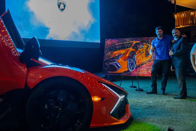 Lamborghini Revuelto launch party in Austin, 2023, with Jordan Miller DJing, photo 90