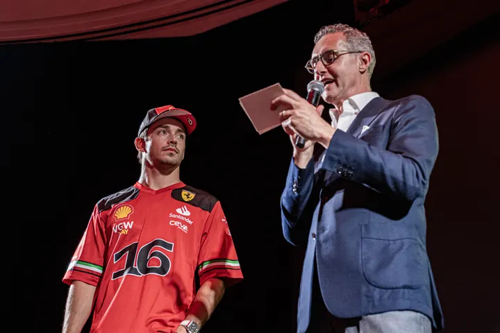 Ferrari F1 Reception 2023, SF90 unveiling, with Jordan Miller: Benedetto Vigna, CEO Ferrari North America (photo 2 of 13)