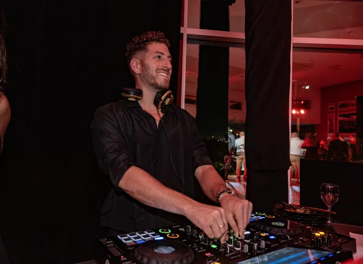 Ferrari F1 Reception 2023, SF90 unveiling, with Jordan Miller: DJ Jordan Miller (photo 5 of 13)