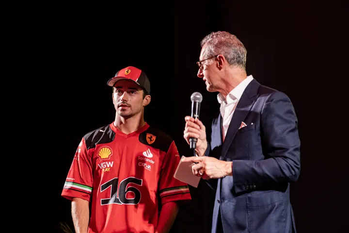 Jordan Miller DJing the Ferrari reveal party during Formula 1 weekend in Austin, 2023 (photo 1 of 99)