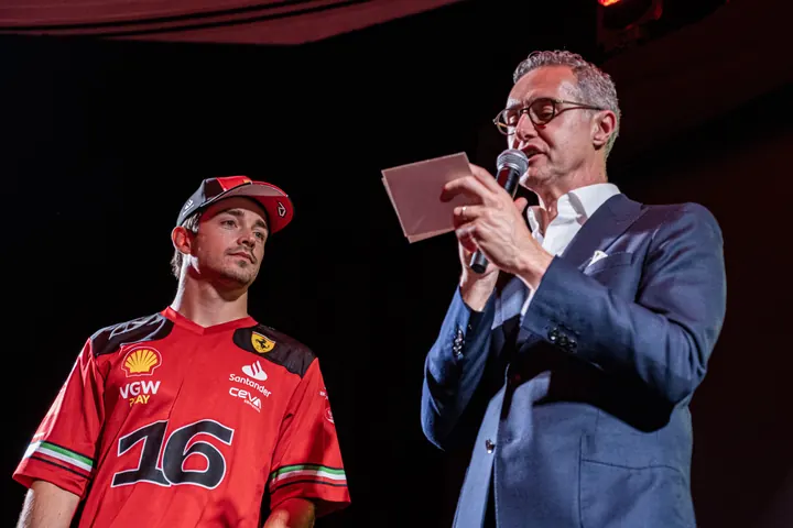 Jordan Miller DJing the Ferrari reveal party during Formula 1 weekend in Austin, 2023 (photo 4 of 99)