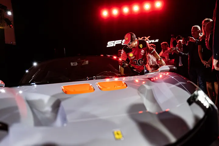 Jordan Miller DJing the Ferrari reveal party during Formula 1 weekend in Austin, 2023 (photo 8 of 99)