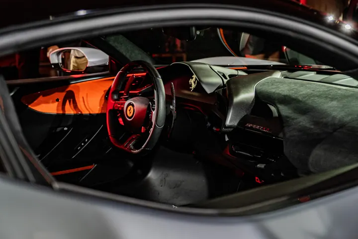 Jordan Miller DJing the Ferrari reveal party during Formula 1 weekend in Austin, 2023 (photo 12 of 99)