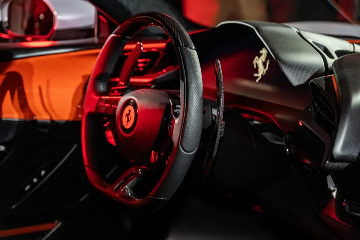 Jordan Miller DJing the Ferrari reveal party during Formula 1 weekend in Austin, 2023 (photo 14 of 99)