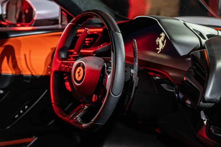 Jordan Miller DJing the Ferrari reveal party during Formula 1 weekend in Austin, 2023 (photo 15 of 99)