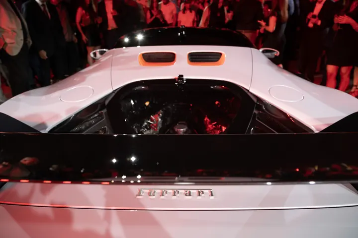 Jordan Miller DJing the Ferrari reveal party during Formula 1 weekend in Austin, 2023 (photo 18 of 99)