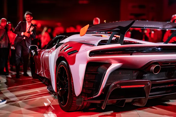 Jordan Miller DJing the Ferrari reveal party during Formula 1 weekend in Austin, 2023 (photo 21 of 99)