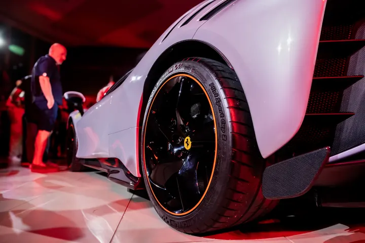 Jordan Miller DJing the Ferrari reveal party during Formula 1 weekend in Austin, 2023 (photo 24 of 99)