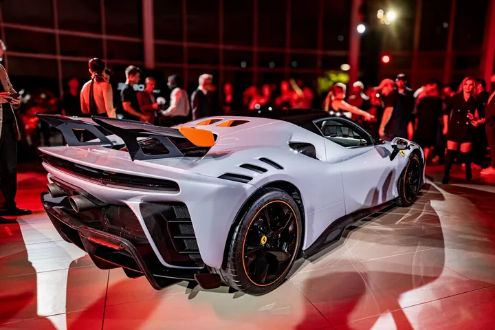 Jordan Miller DJing the Ferrari reveal party during Formula 1 weekend in Austin, 2023 (photo 26 of 99)
