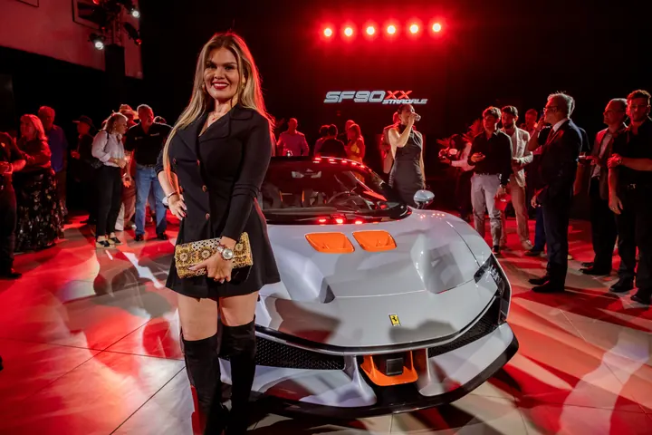 Jordan Miller DJing the Ferrari reveal party during Formula 1 weekend in Austin, 2023 (photo 28 of 99)