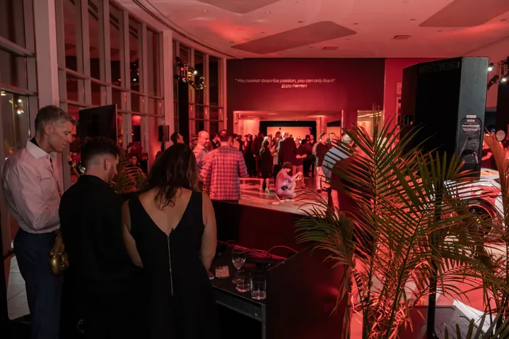 Jordan Miller DJing the Ferrari reveal party during Formula 1 weekend in Austin, 2023 (photo 42 of 99)