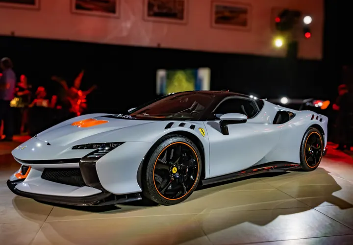Jordan Miller DJing the Ferrari reveal party during Formula 1 weekend in Austin, 2023 (photo 84 of 99)
