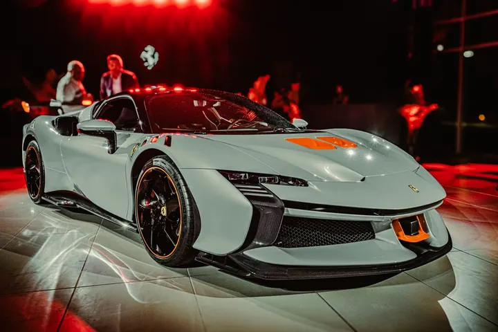 Jordan Miller DJing the Ferrari reveal party during Formula 1 weekend in Austin, 2023 (photo 86 of 99)