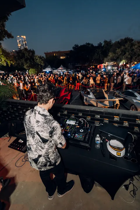 Jordan Miller at the Road to F1 event, Austin, October 2024 (photo 3 of 6)