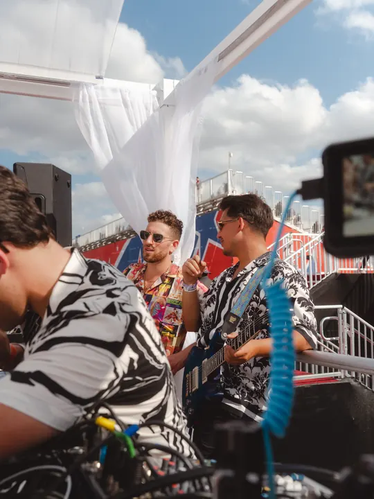 Jordan Miller performing at Club Si during the US Grand Prix at COTA, 2024 (photo 1 of 28)