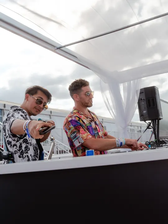 Jordan Miller performing at Club Si during the US Grand Prix at COTA, 2024 (photo 6 of 28)