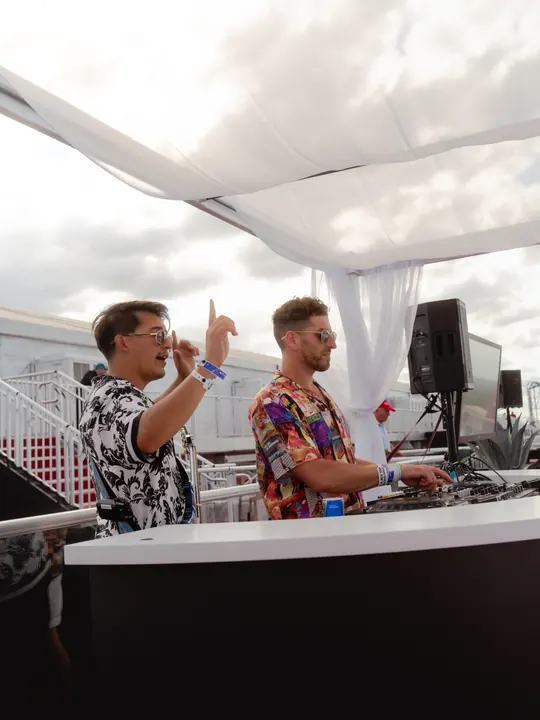 Jordan Miller performing at Club Si during the US Grand Prix at COTA, 2024 (photo 7 of 28)