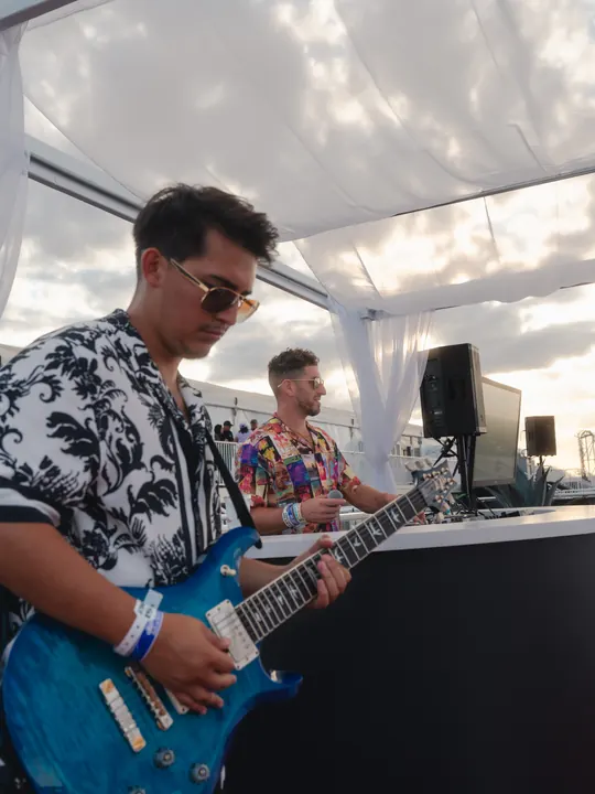 Jordan Miller performing at Club Si during the US Grand Prix at COTA, 2024 (photo 14 of 28)