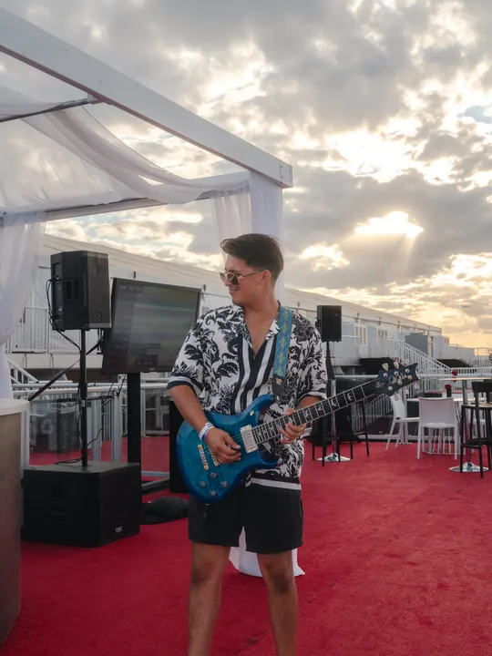 Jordan Miller performing at Club Si during the US Grand Prix at COTA, 2024 (photo 18 of 28)
