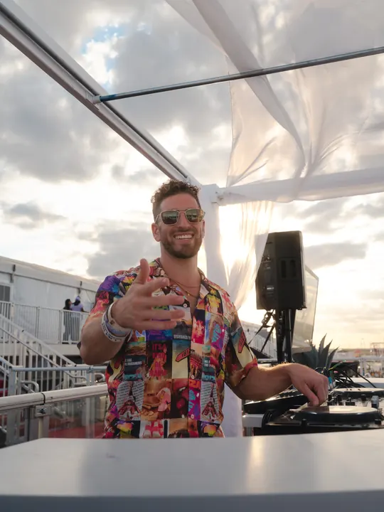 Jordan Miller performing at Club Si during the US Grand Prix at COTA, 2024 (photo 25 of 28)
